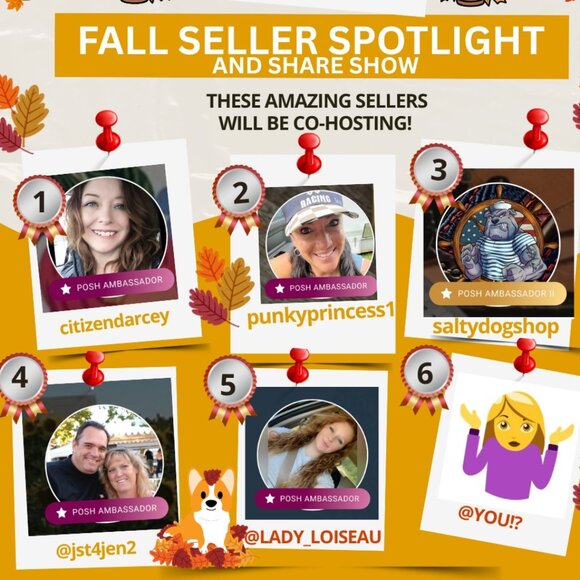 TODAY SAT OCT18 3P EST OUR ⭐️NEW⭐️ SATURDAY SELLER SPOTLIGHT BEGINS! ARE U NEXT? - Picture 1 of 11
